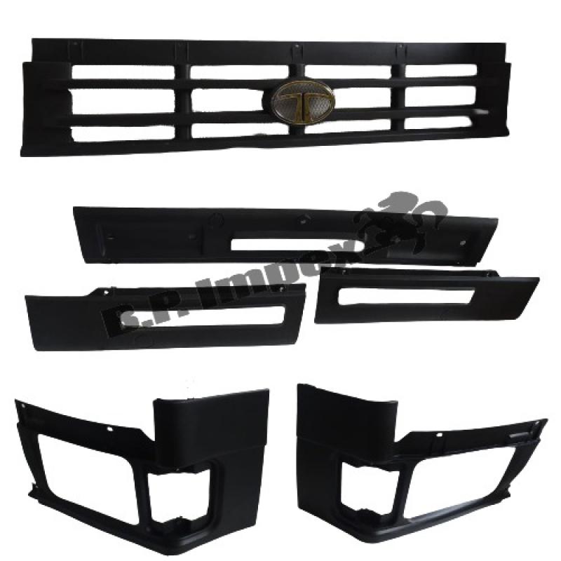 COMPLETE SET 6PCS COVER MIDDLE, BAZEL, GRILL & COVER SIDE